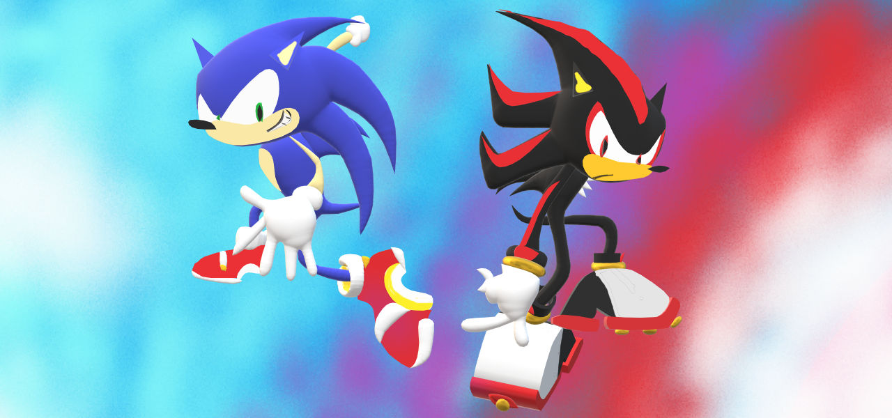 Sonic Adventure 2 box art recreation by niikoke on DeviantArt