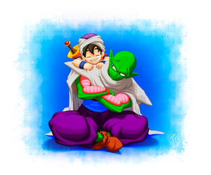 Piccolo and Gohan