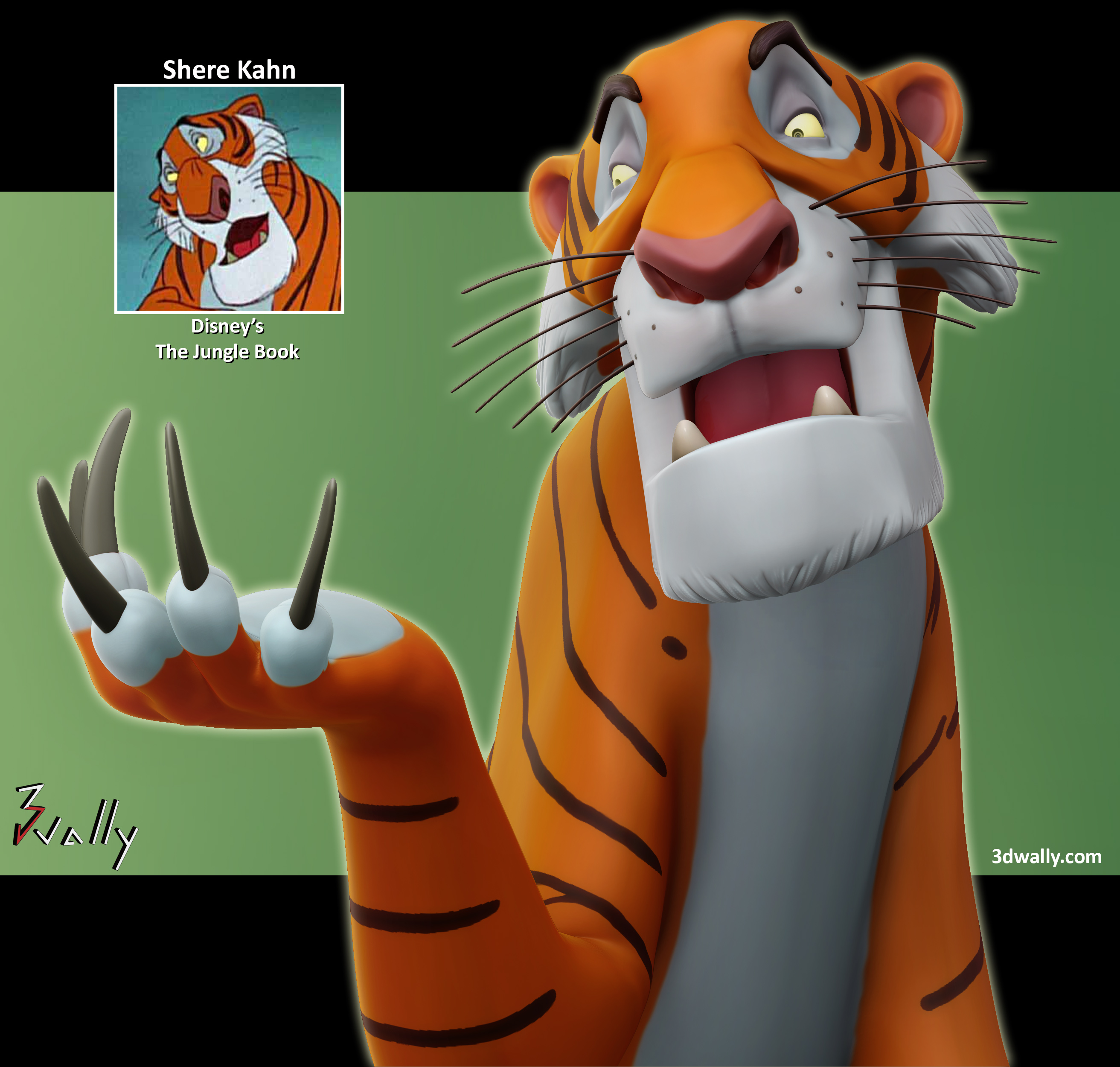 Shere Kahn, The Jungle Book