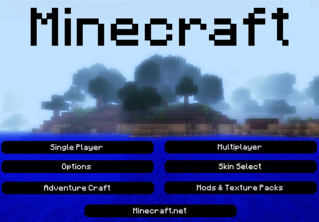Minecraft Main Menu by lazulichaos on DeviantArt