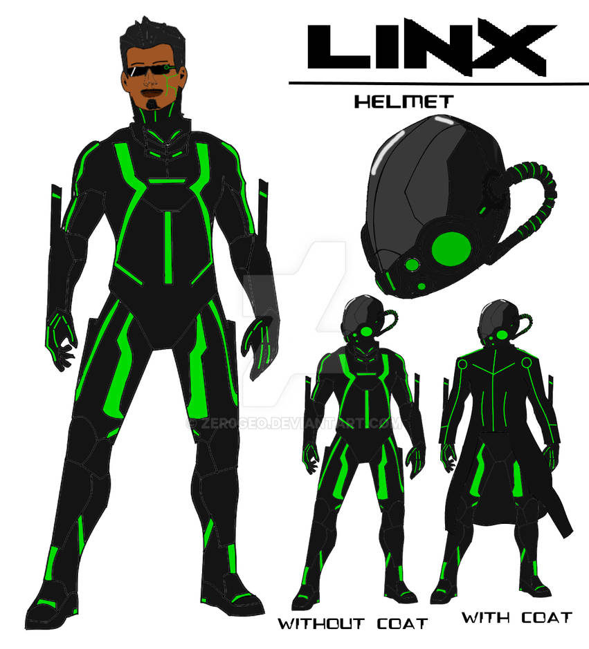Tron OC - Linx by ZER0GEO on DeviantArt