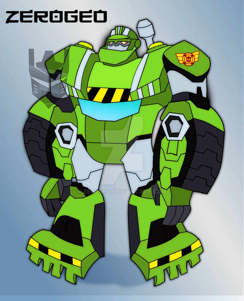 Transformers Rid Rescue Bots Customs Transformers Animated: Boulder (Rescue Bots) by ZER0GEO on DeviantArt