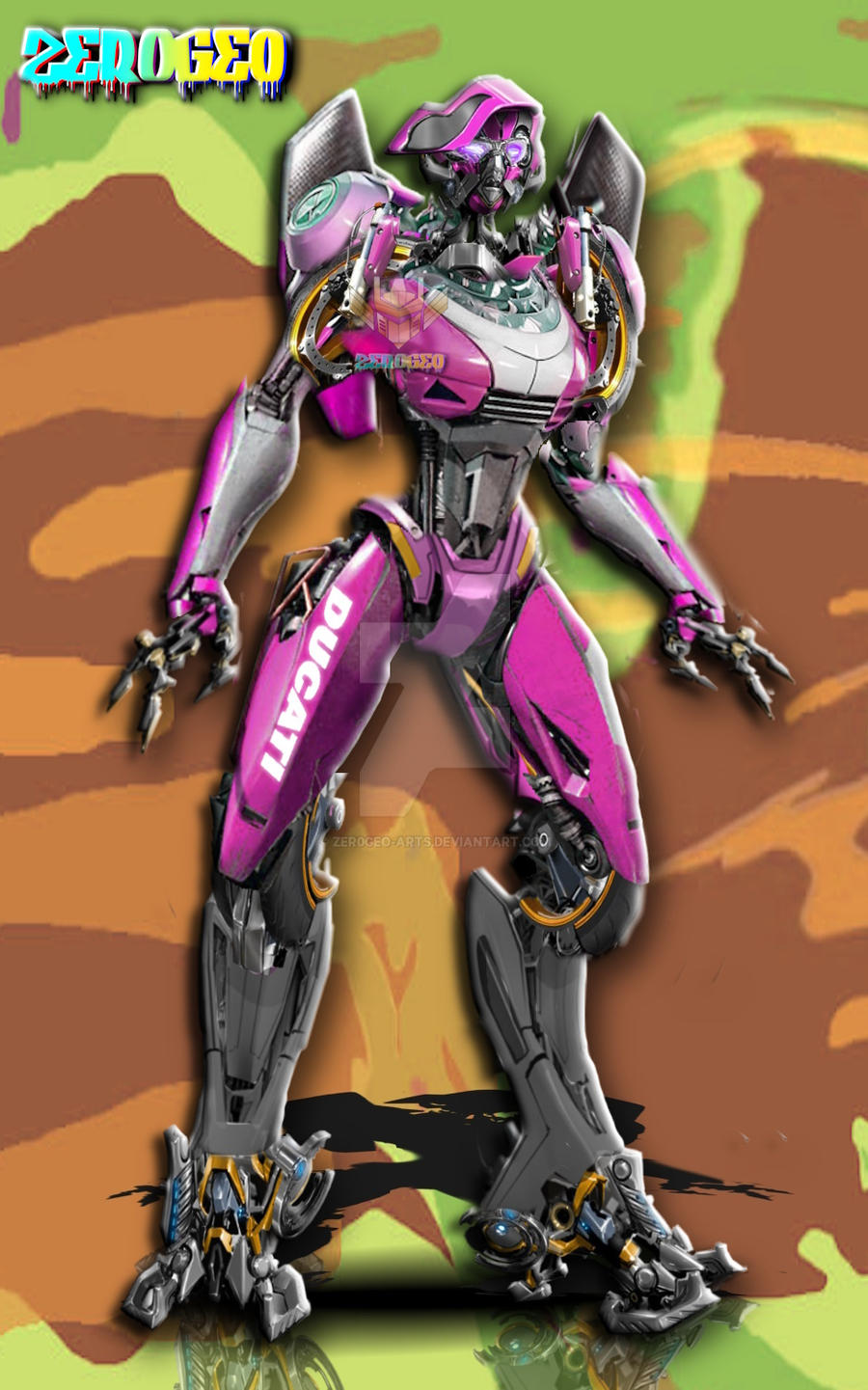 Arcee Rotb Transformers Movie Designs: ROTB Arcee by ZER0GEO-Arts on DeviantArt