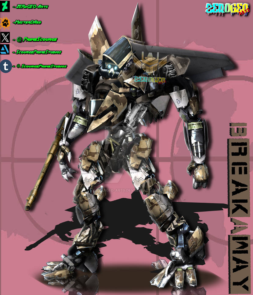 Transforms Breakaway Transformers Movie Designs: Breakaway (Refined) by ZER0GEO-Arts on ...
