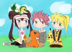 Mei, Yellow and Natsu