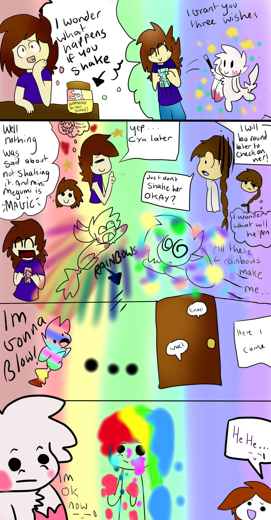 A Rainbow comic .w.