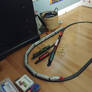 Bedroom floor train set up