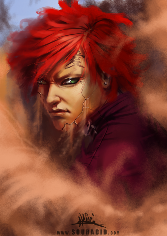 *Gaara.