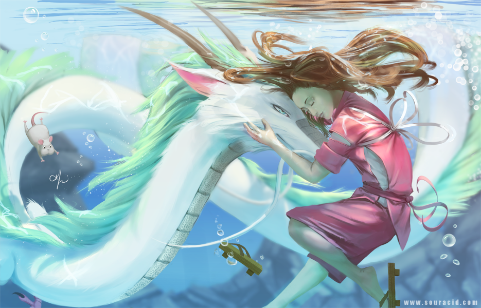 Spirited Away by SourAcid