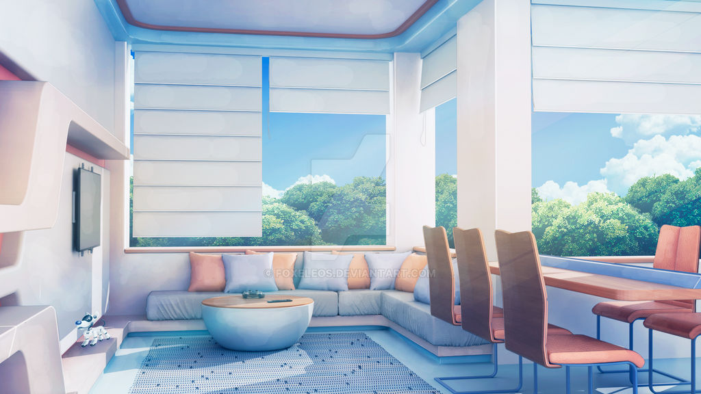 Modern room by Foxeleos on DeviantArt