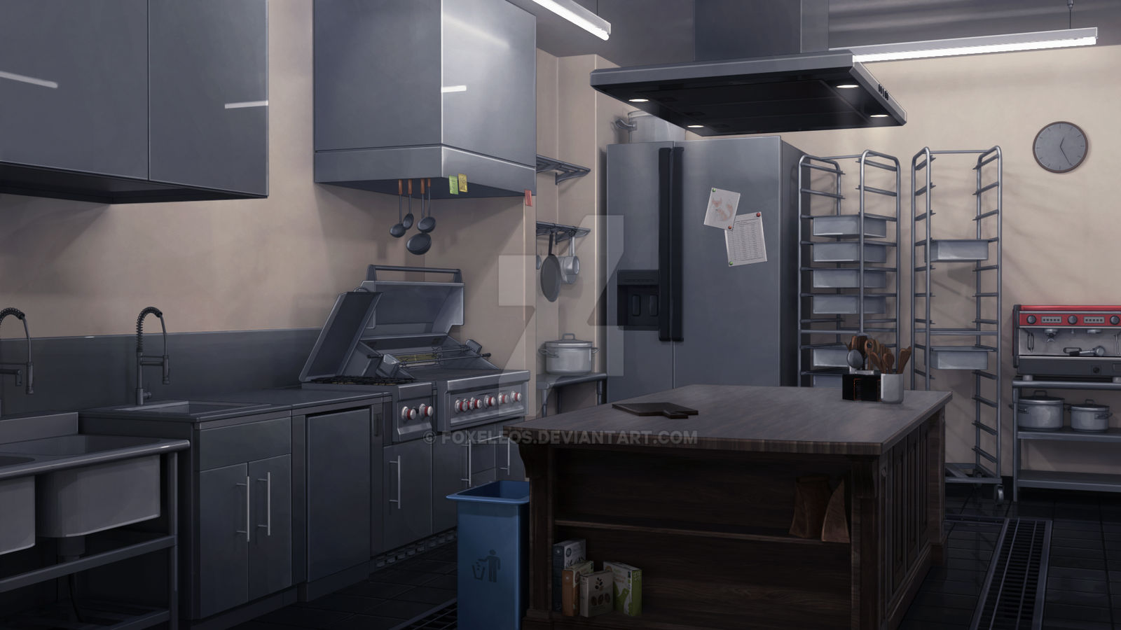 Kitchen by Foxeleos on DeviantArt