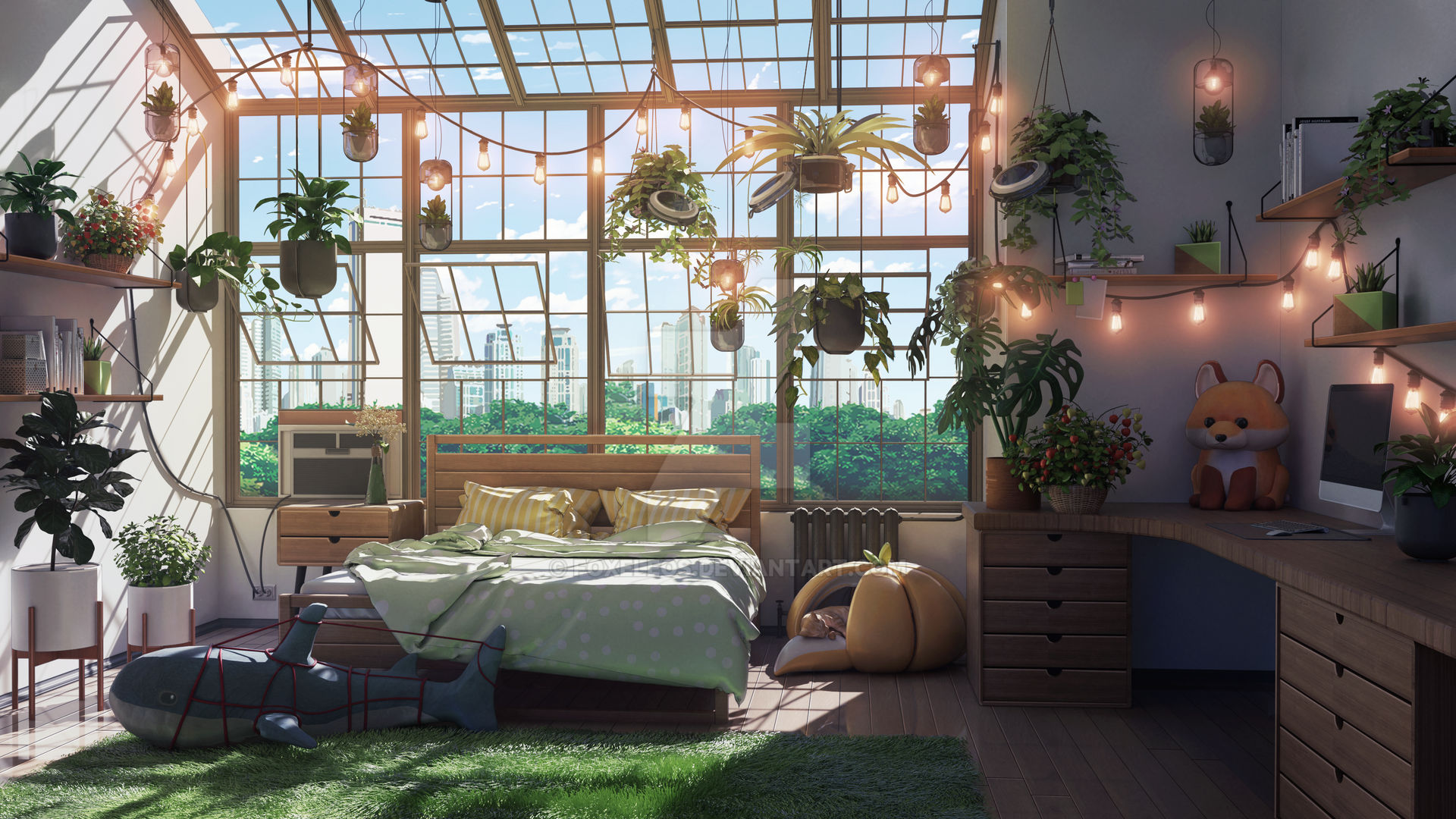 Green Room by Foxeleos on DeviantArt