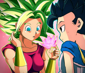 Kefla Kefura and kyabe love Dragon_Ball_Super