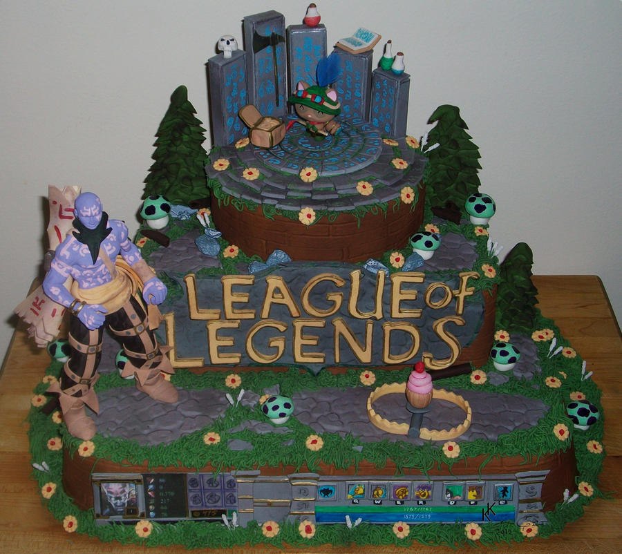 League Of Legends Cake By Msghia On Deviantart League Of Legends Cake By Msghia On Deviantart