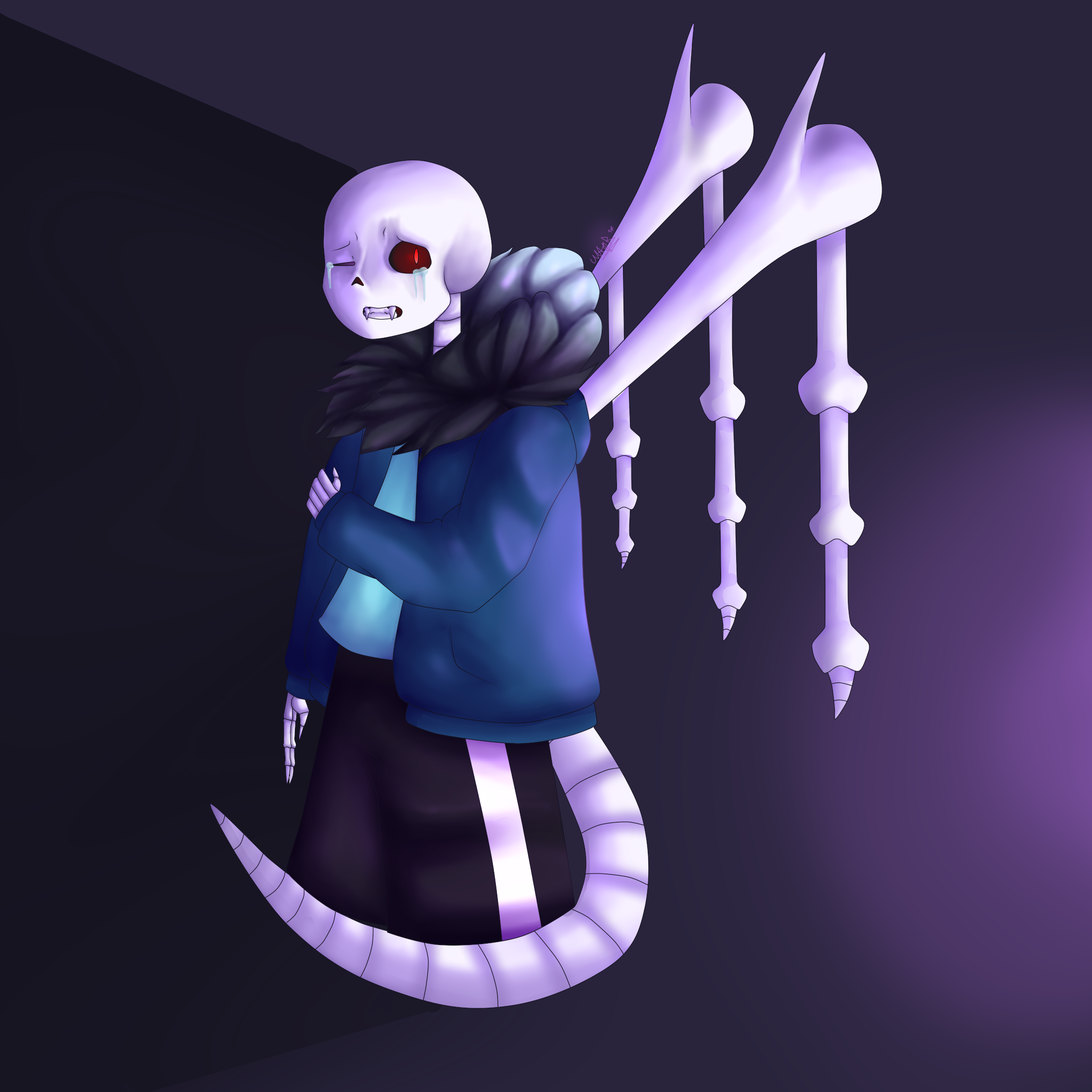 Anti Glitch Sans by StoileArt on DeviantArt
