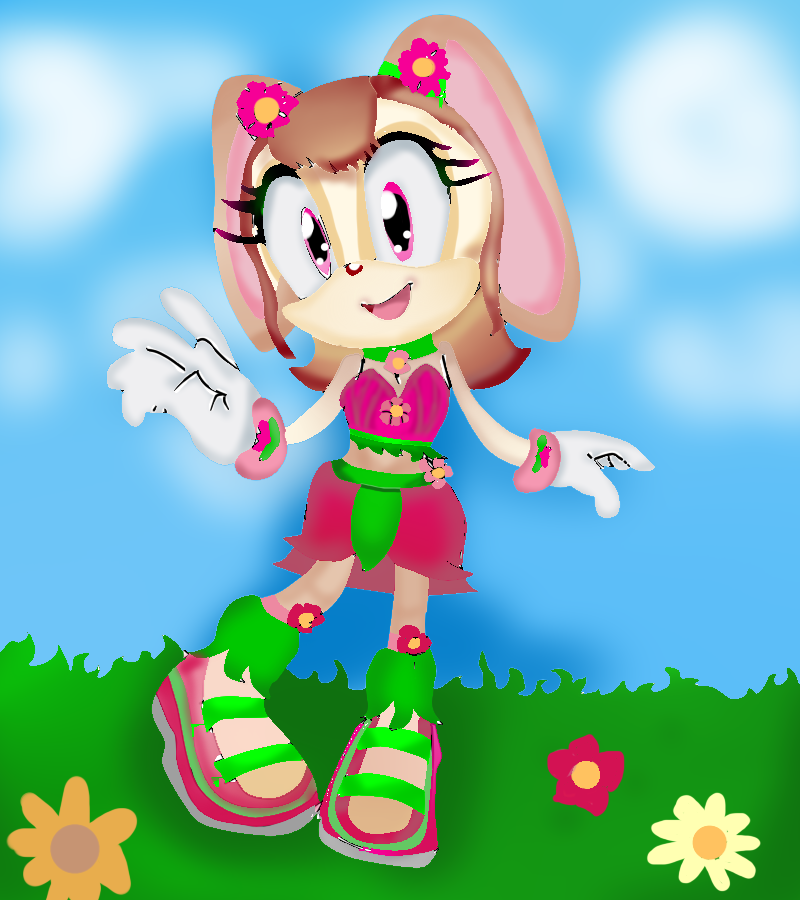 Rosa the Rabitt by Amore-hedgehog20 on DeviantArt