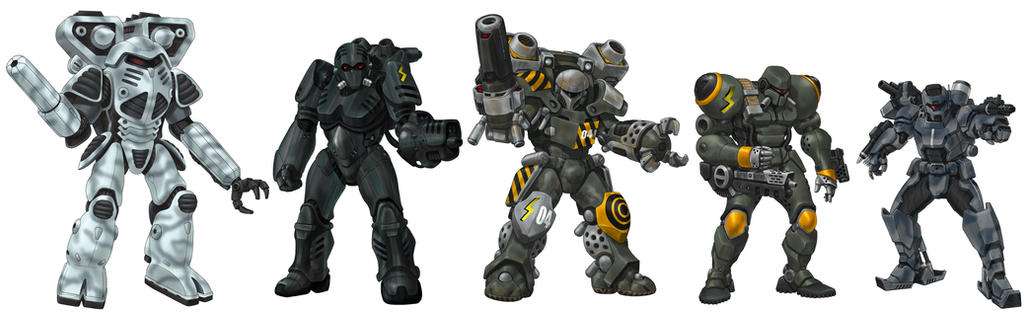 The Battle Armors of Our BattleTech Story