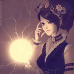 steampunk girl by Sonya-G