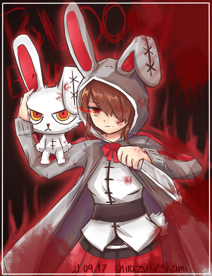 Bloody Bunny By Shirazukiokami On Deviantart Bloody Bunny By Shirazukiokami On Deviantart