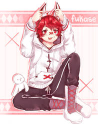 Fukase with a Fox Hoodie?
