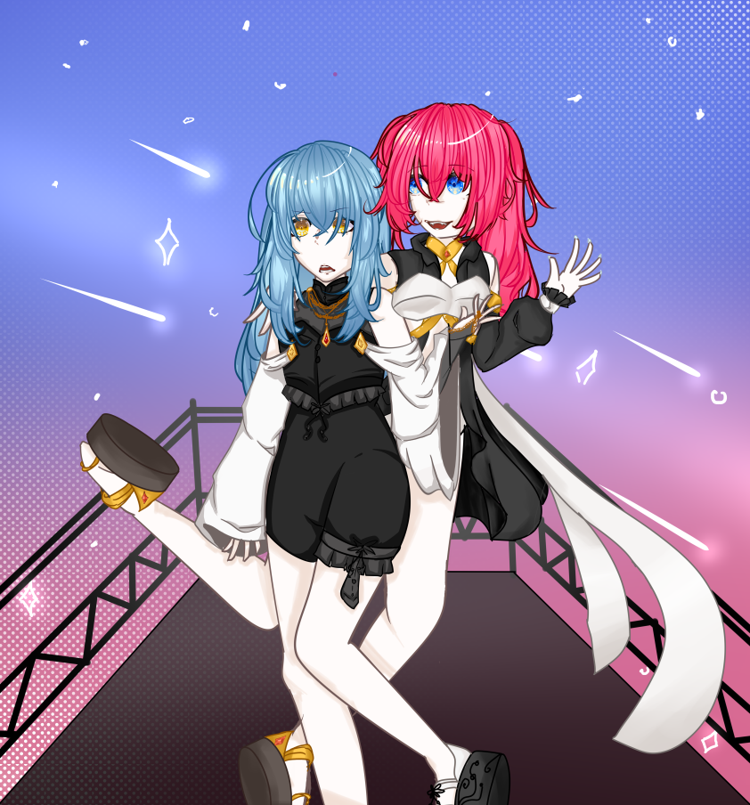 Milim + Rimuru fan art by alisasilestia on DeviantArt
