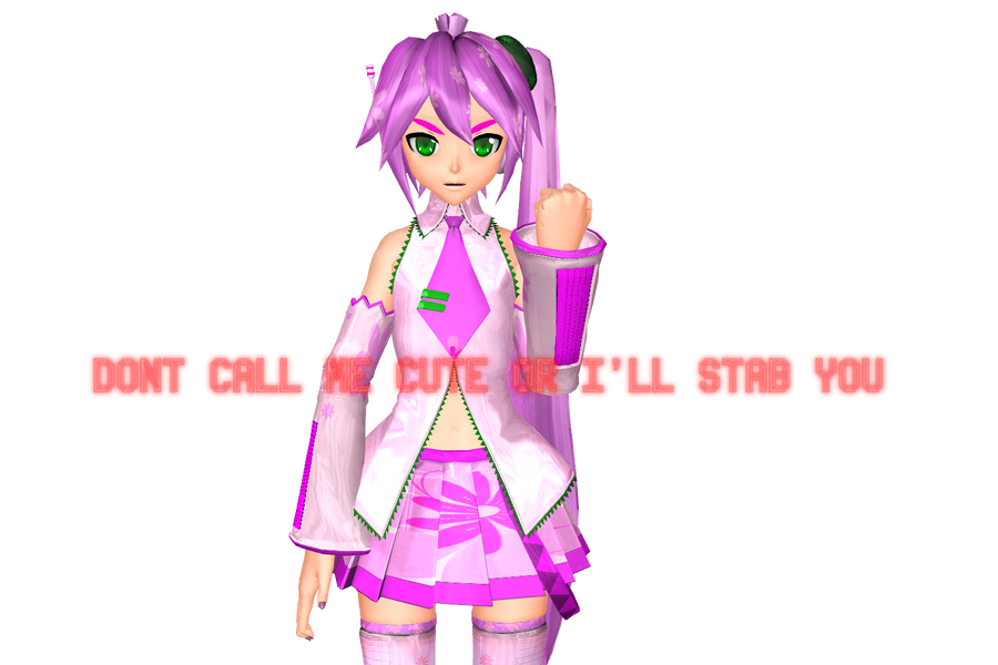 MMD - DT Sakura Neru Akita