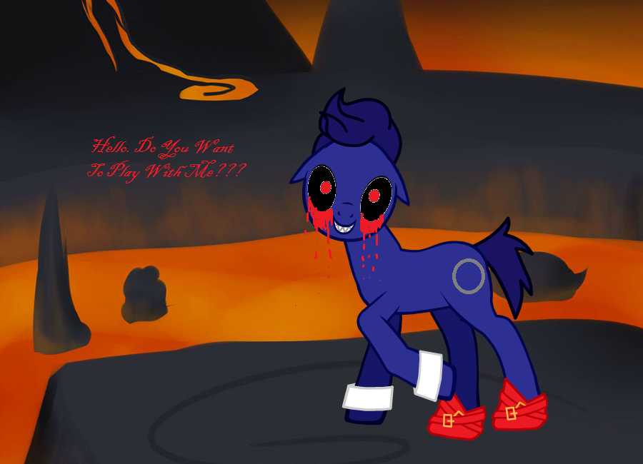 MLP in Sonic.EXE 2 Transformation by jeffnt2208 on DeviantArt