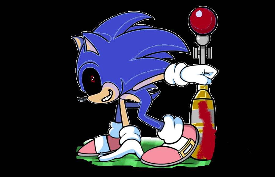Made the “I am god” animation for Sonic.exe's new sprites : r