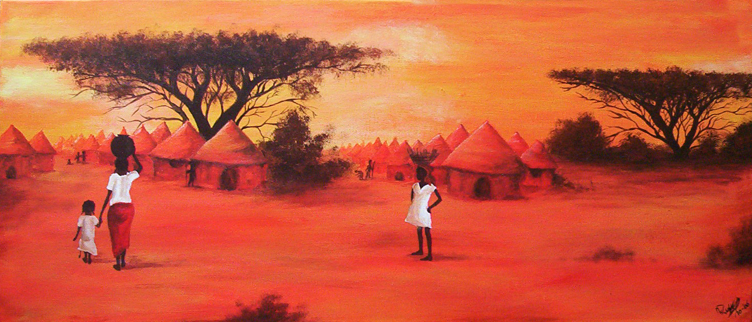 African painting