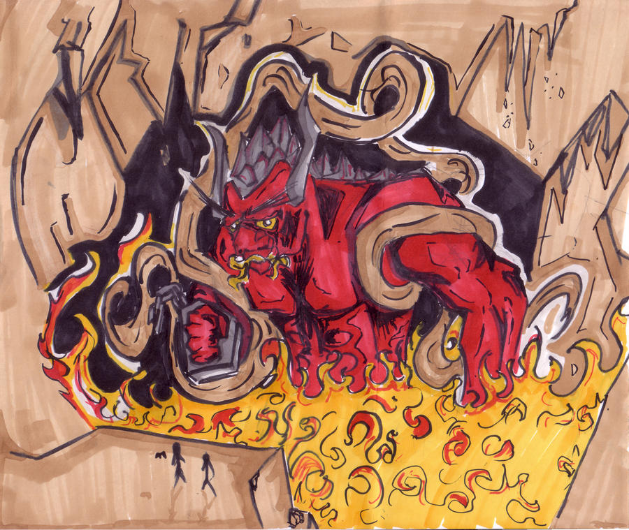 Fire Colossus by Shydo91 on DeviantArt
