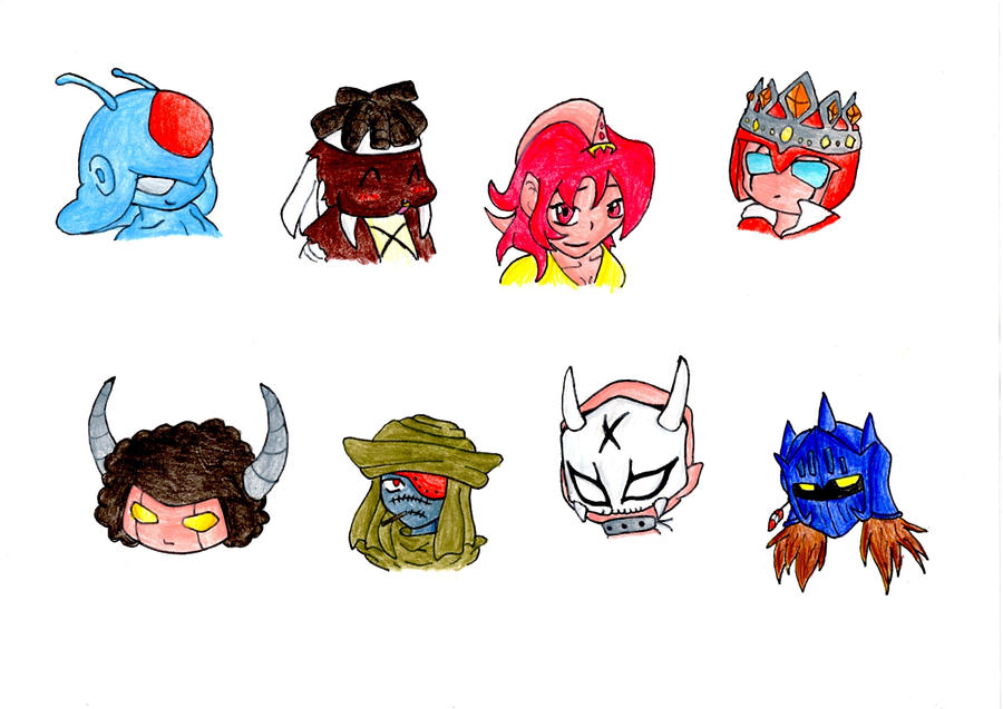 Chibi ultimate muscle by Galaxy-Stardust on DeviantArt