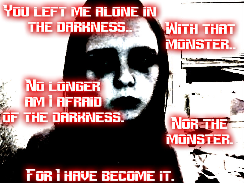 the monster the darkness