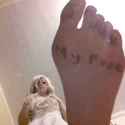 'Smell my feet' 2