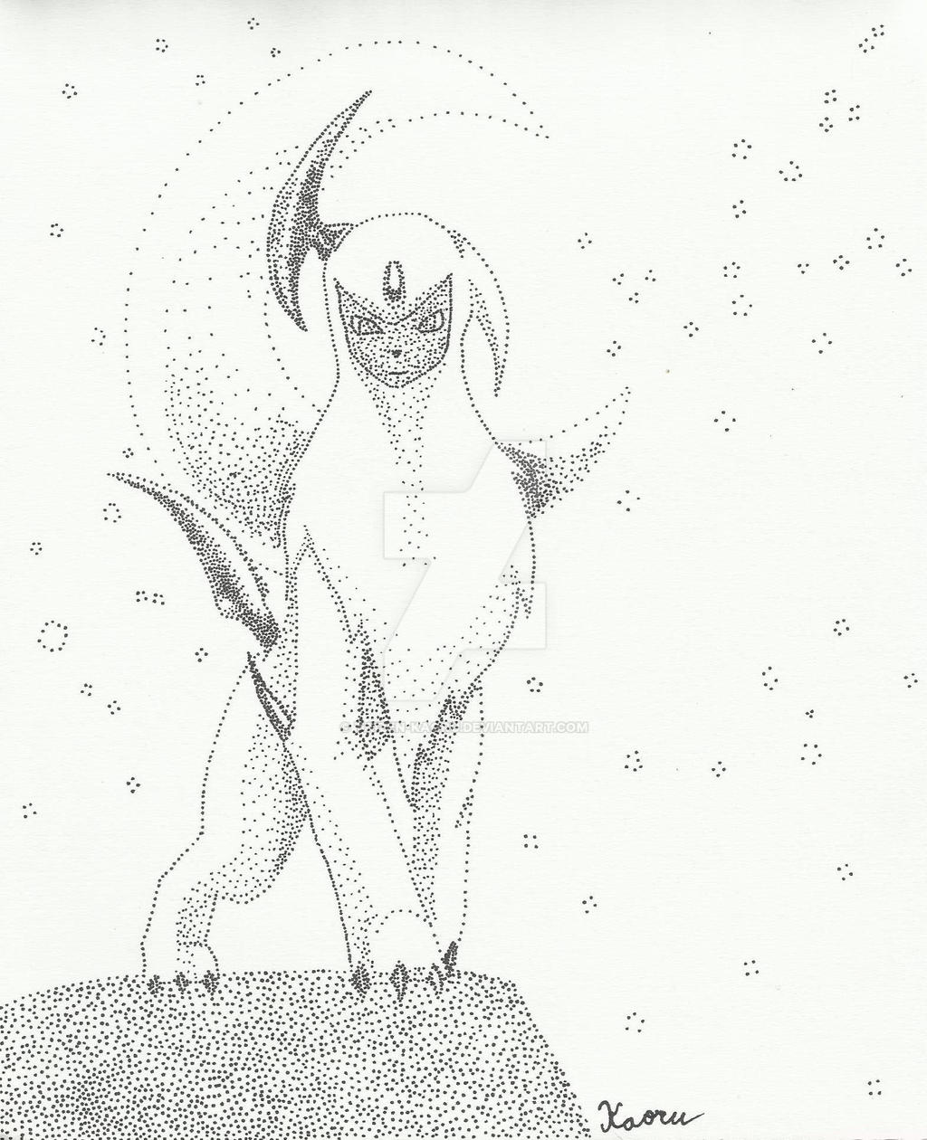 Absol Pointillism