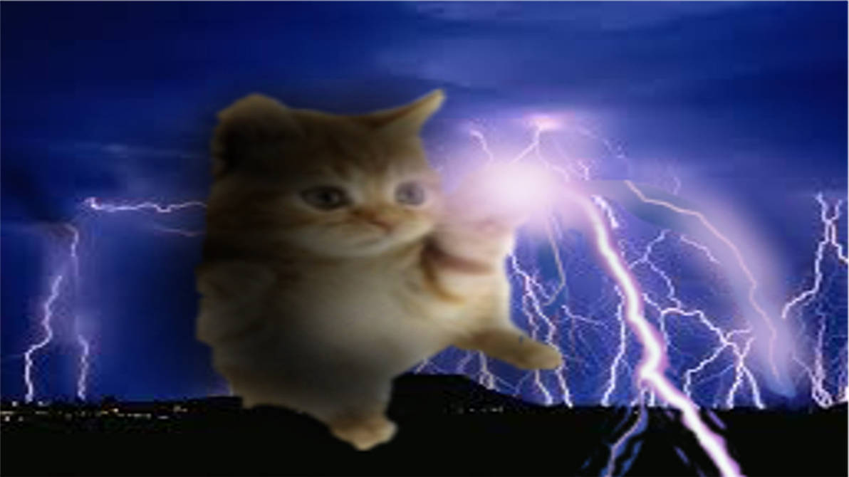 Lightning Cat by FaltedClockwerk on DeviantArt