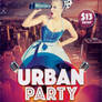 Urban Party Download Free PSD Flyer Template
