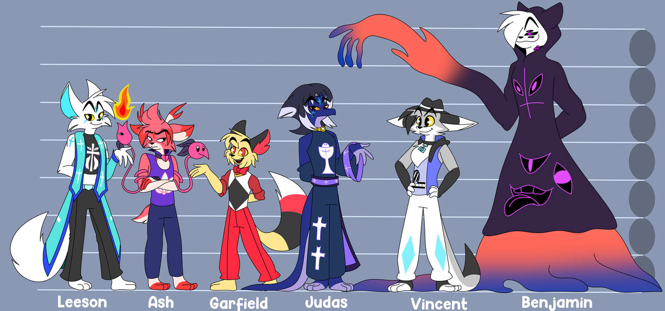 Cast Reference Main cast reference (Bonus) by OmegaStarr452 on DeviantArt