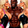 Lucky black stud VS ultimate sexy blonde