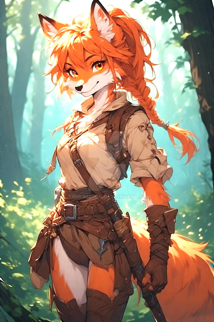 Vixia Swiftfoot - Foxkin (19) by tsukim000n on DeviantArt