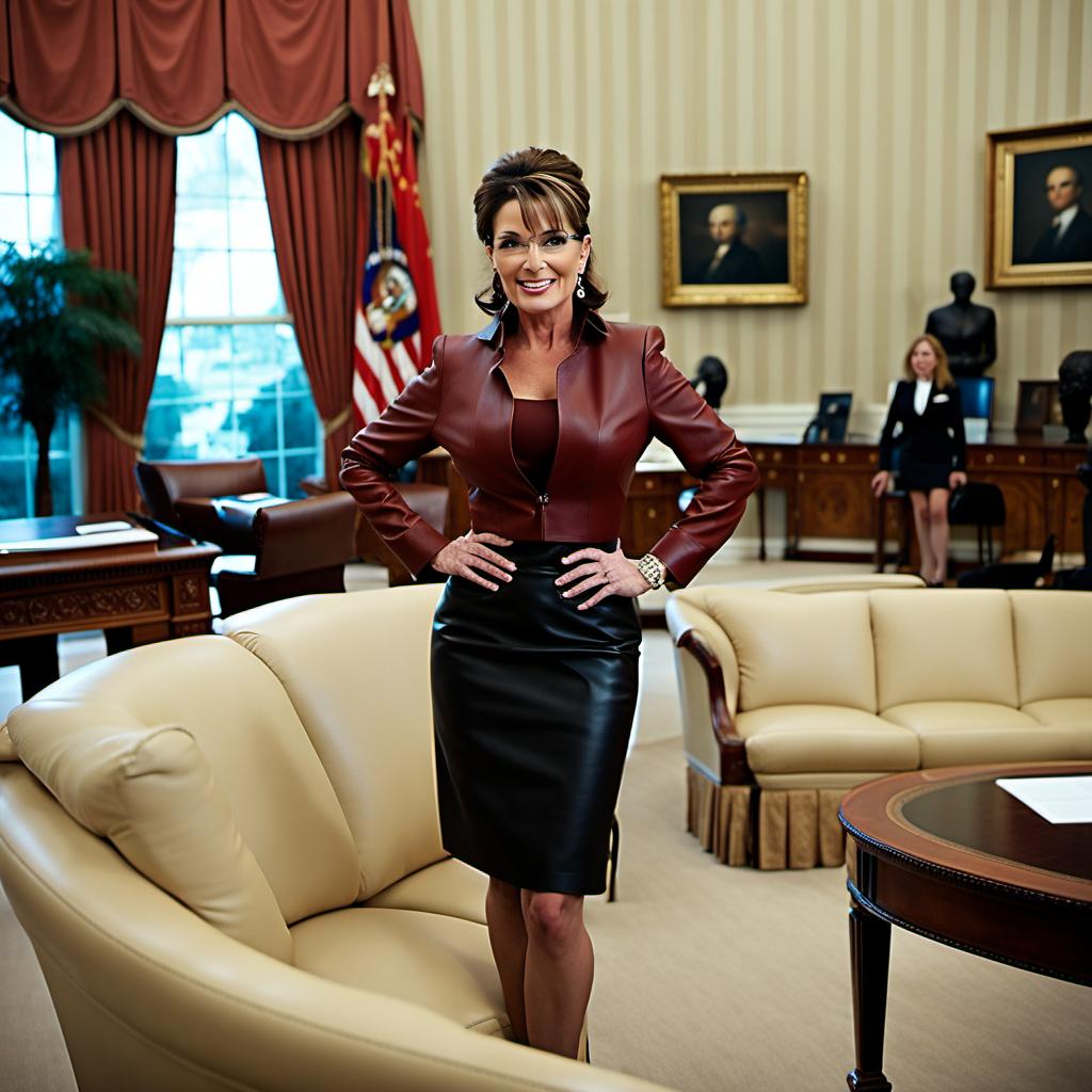 President Sarah Palin Oval Office by SusanneSoutien on DeviantArt