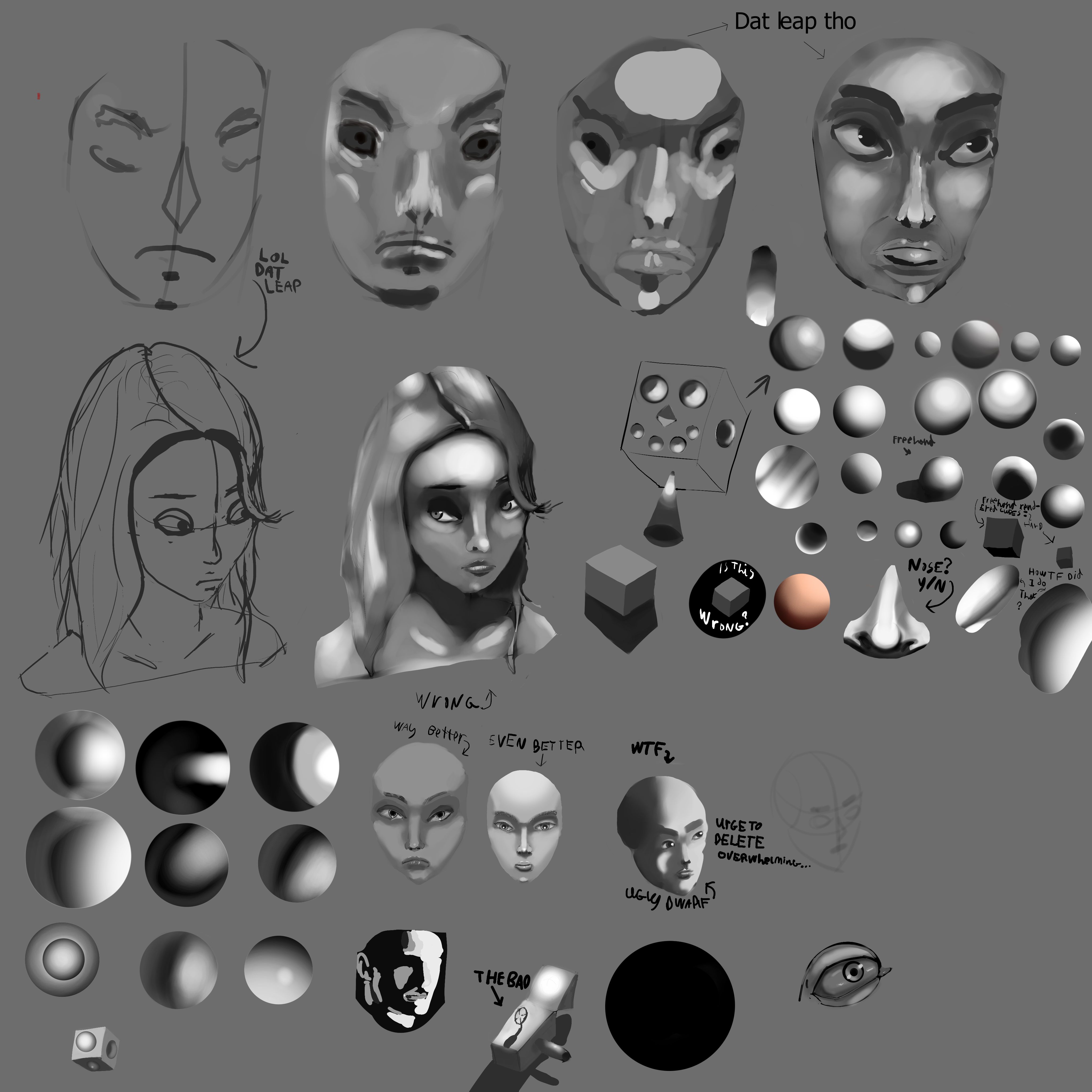 Rendering Practices by Cestarian on DeviantArt