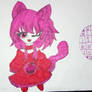 Vampire cat girl chibi