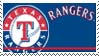 Texas Rangers Stamp by nascarstones