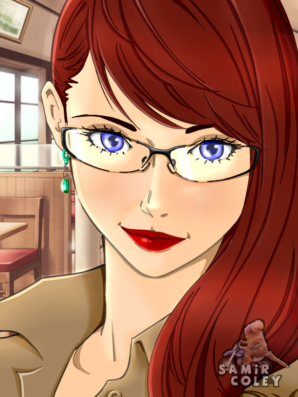 Pelirroja Con Lentes by LizpoPlay on DeviantArt Pelirroja Con Lentes by LizpoPlay on DeviantArt
