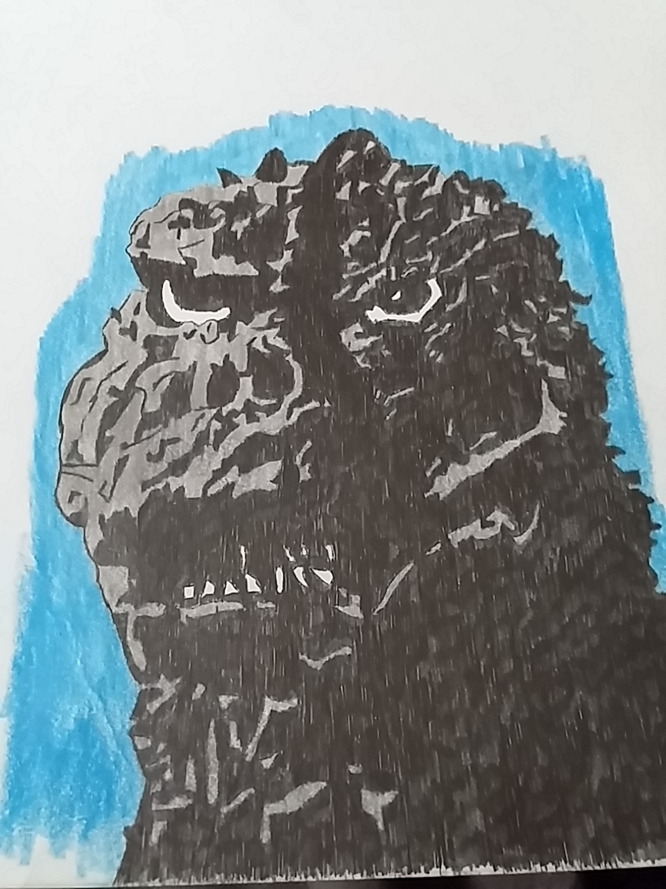 Godzilla 1975 updated from 13mp smartphone