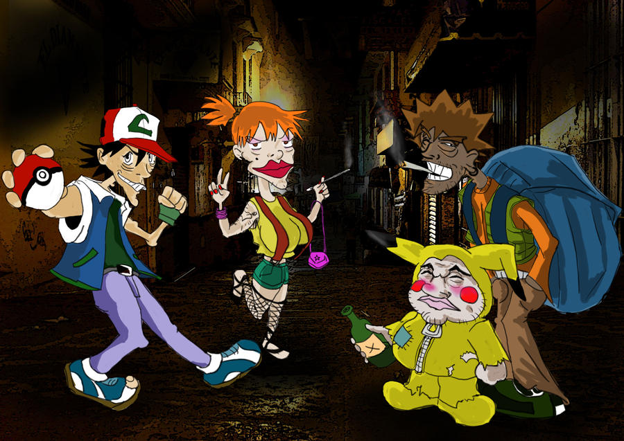 Pokemon Hobo by OmegAlphaX on DeviantArt