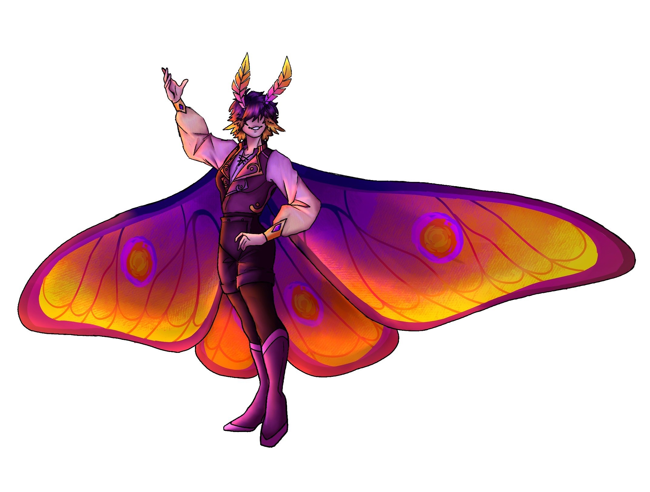 DnD 5e Moth Character by ShrillDaMoth047 on DeviantArt