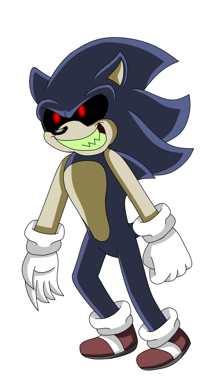 Sonic.EXE (Version 2) by MajorLeagueGaminTrap on DeviantArt