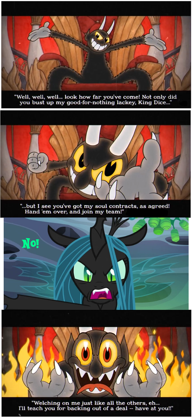 Chrysalis Never Deal With The Devil Meme By Alexeigribanov On Deviantart Chrysalis Never Deal With The Devil Meme By Alexeigribanov On Deviantart