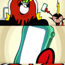 Peepers shows Lord Hater what (Blank Meme)